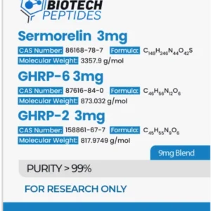 Sermorelin & GHRP-6 & GHRP-2 Blend (9mg)